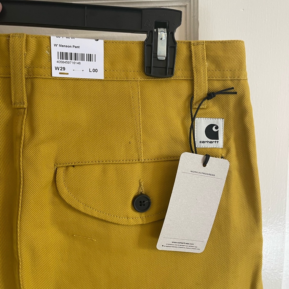 NWOT Carhartt WIP Menson Cotton Twill Boyfriend Pants